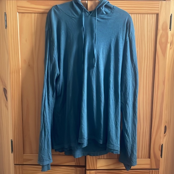 Vince Double Layer Pullover Hoodie - Size Large - Picture 3 of 8
